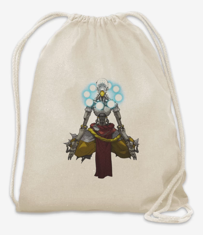 Mochila Blanco de Zenyatta Full color