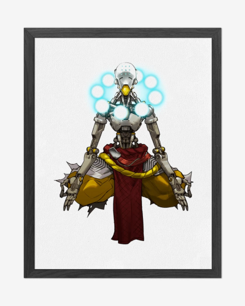 Cuadro decorativo Blanco de Zenyatta Full color