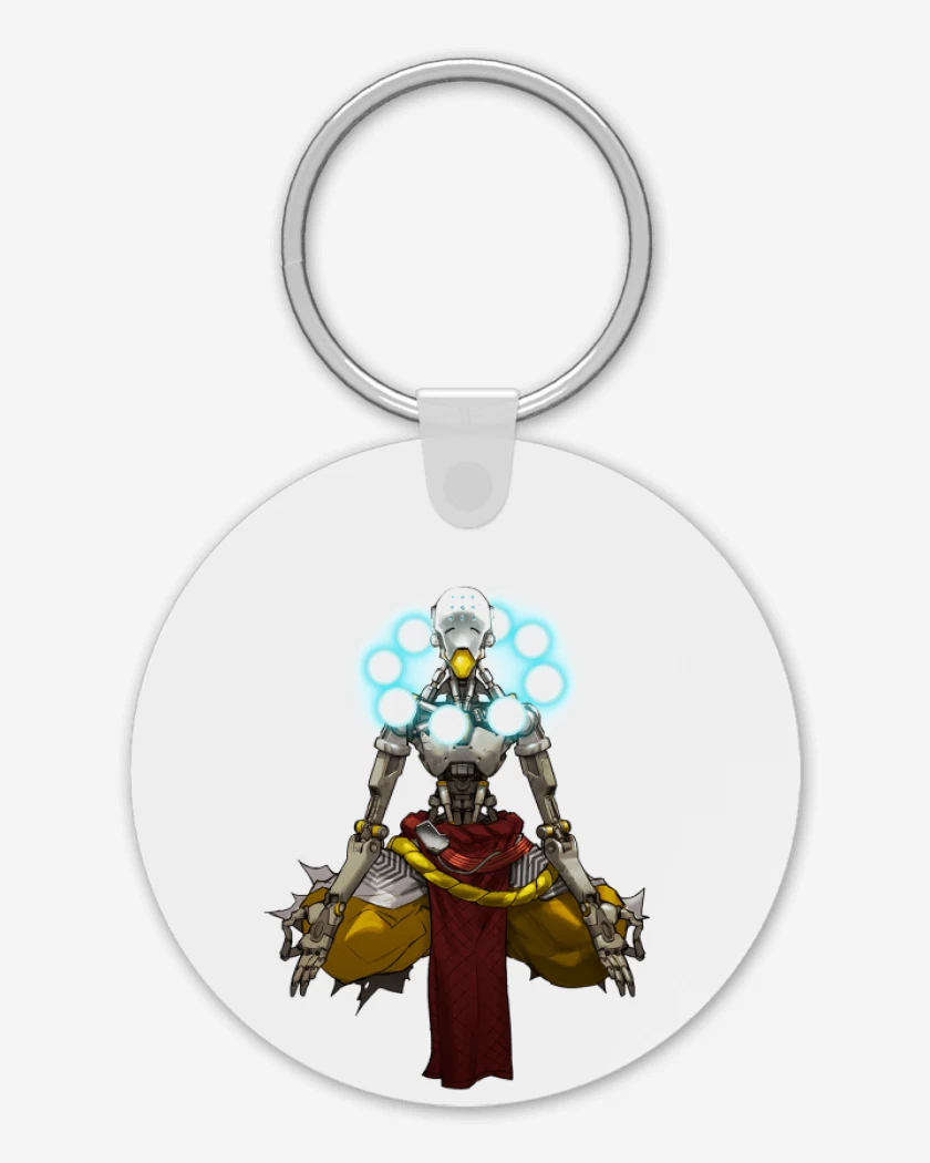 Llavero Blanco de Zenyatta Full color
