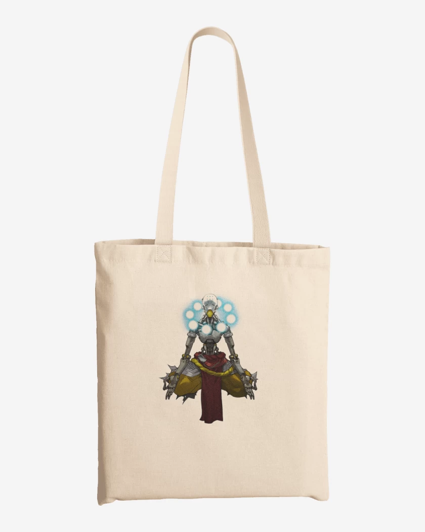 Totebag Blanco de Zenyatta Full color
