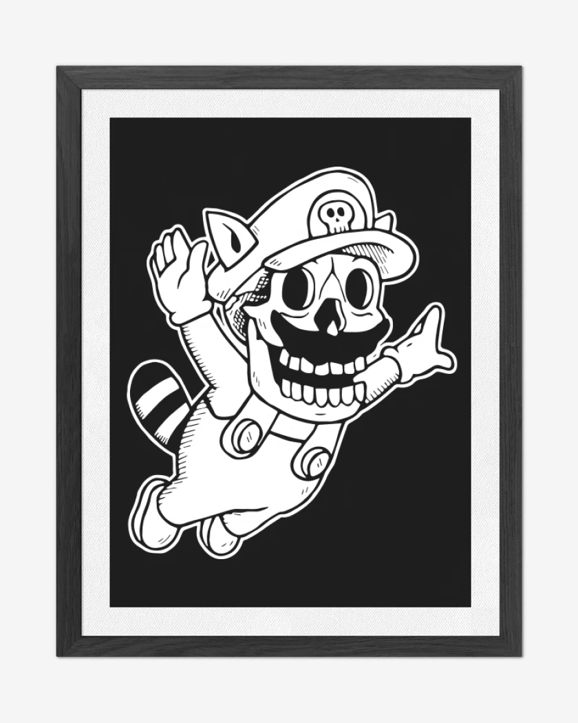 Cuadro decorativo Negro de Skull Bros