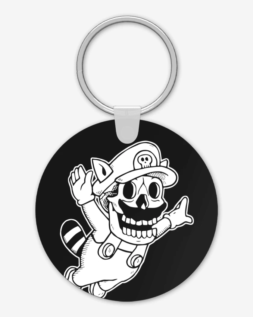 Llavero Negro de Skull Bros