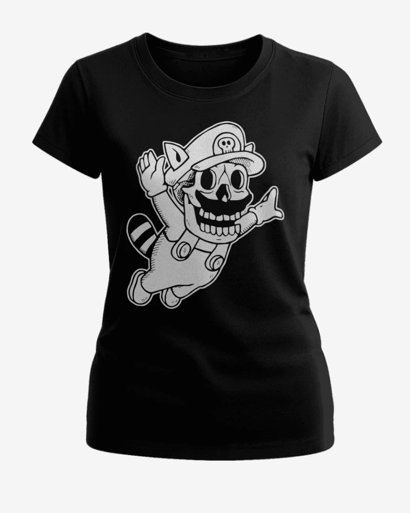 Polera de Mujer Negro de Skull Bros