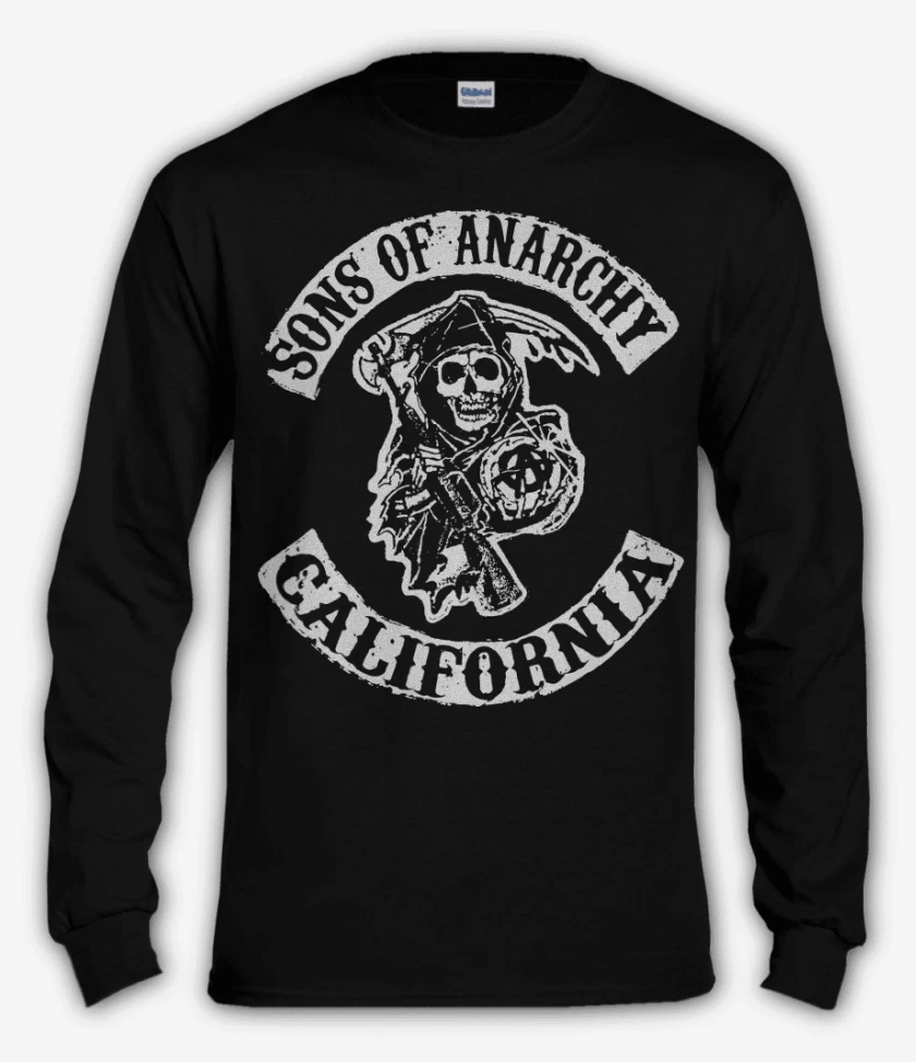 Polera manga larga Negro de SOA 2