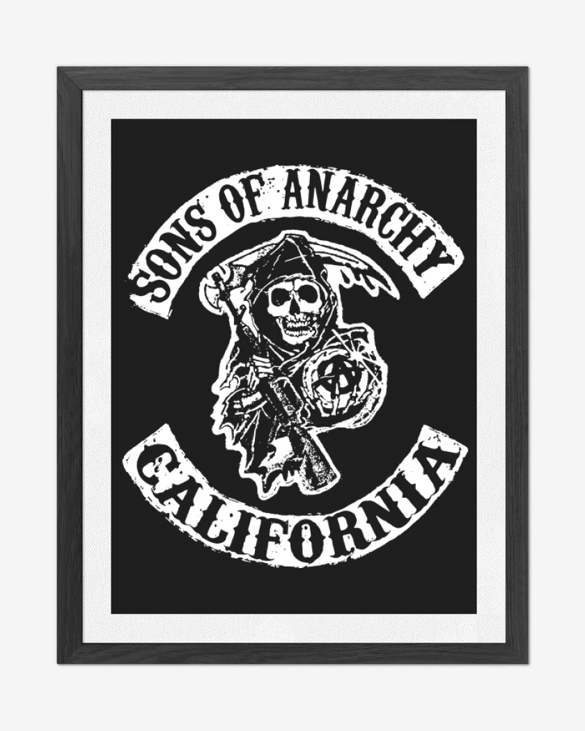 Cuadro decorativo Negro de SOA 2