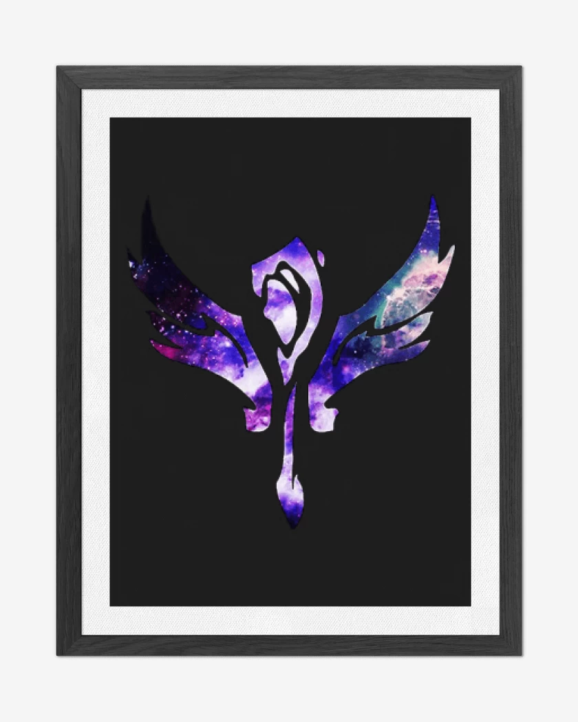 Cuadro decorativo Negro de Supp full color