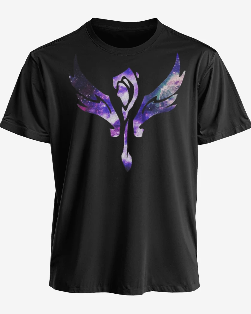 Polera premium Negro de Supp full color