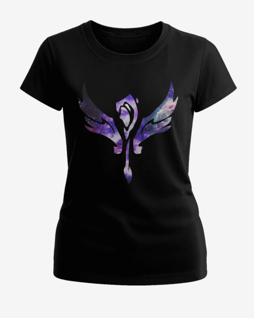 Polera de Mujer Negro de Supp full color