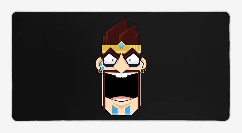 Mouse pad Gamer Negro de Draaaaaaaaaaven