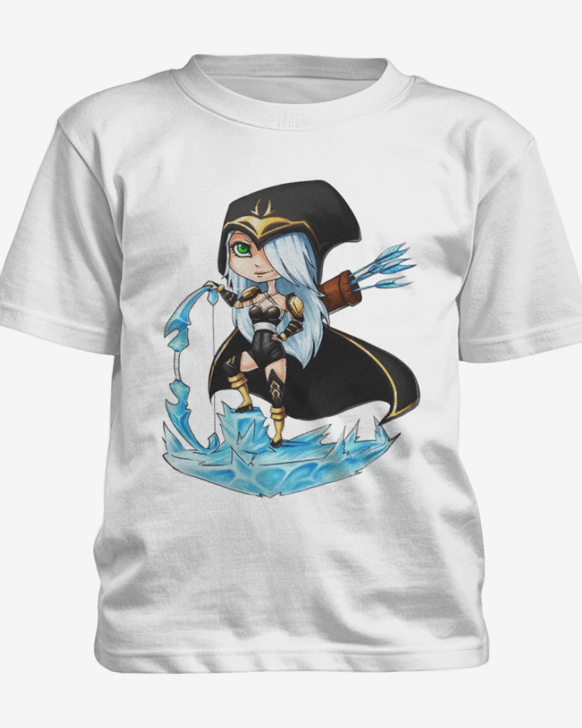 Polera de niño Blanco de Ashe