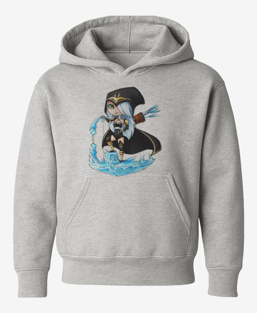 Poleron de niño Gris Melange de Ashe