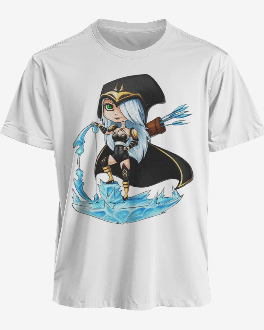 Polera premium Blanco de Ashe
