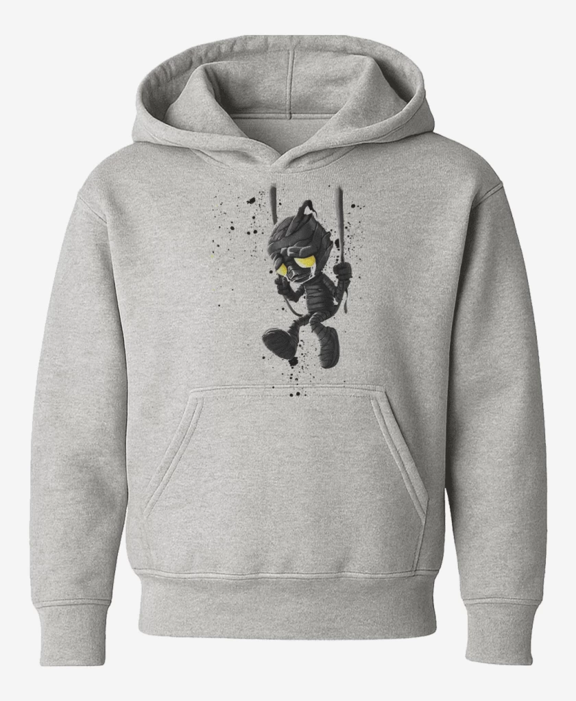 Poleron de niño Gris Melange de Amumu