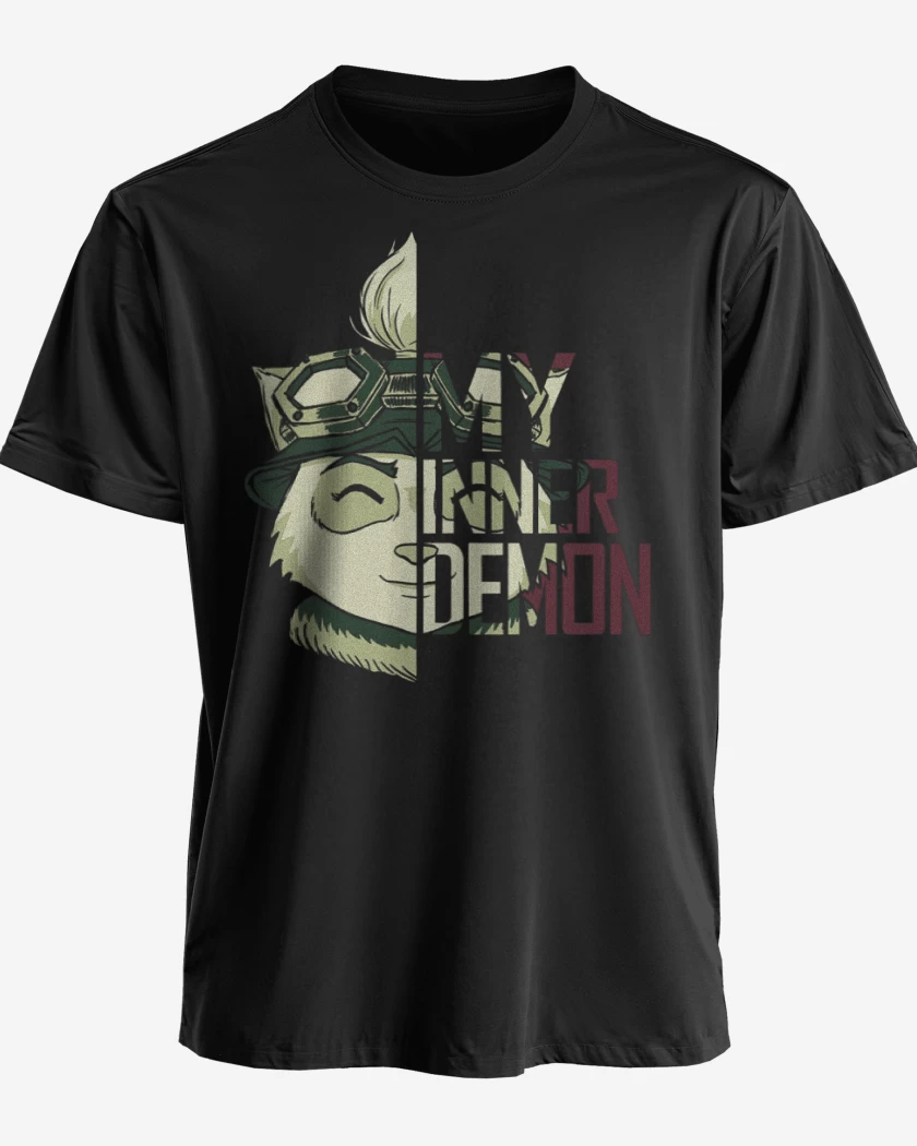 Polera premium Negro de Teemo