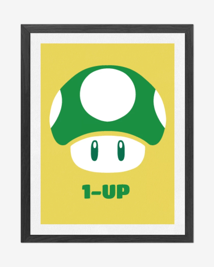 Cuadro decorativo 1 UP nro 2