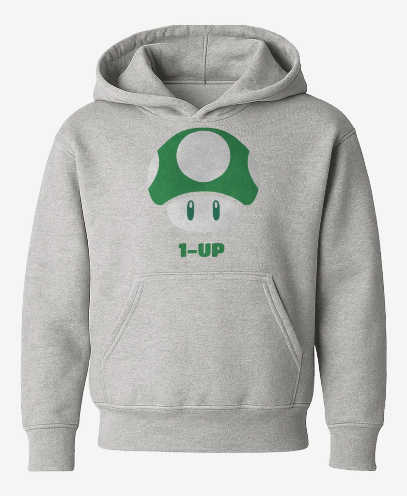 Poleron de niño Gris Melange de 1 UP nro 2