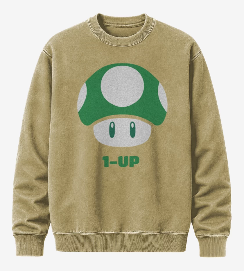 Poleron Polo Acid Wash Beige de 1 UP nro 2
