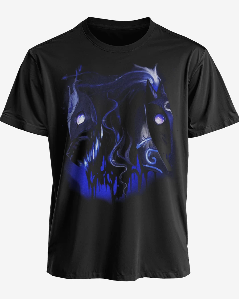 Polera premium Negro de Kindred Full color