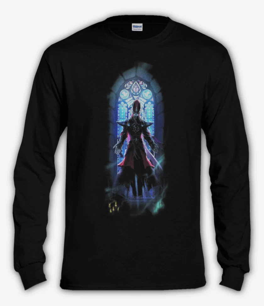 Polera manga larga Negro de Karthus