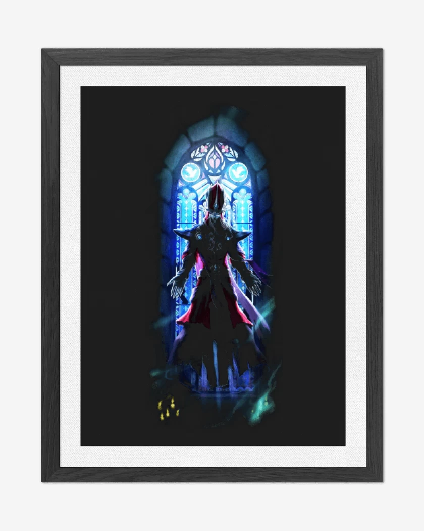 Cuadro decorativo Negro de Karthus