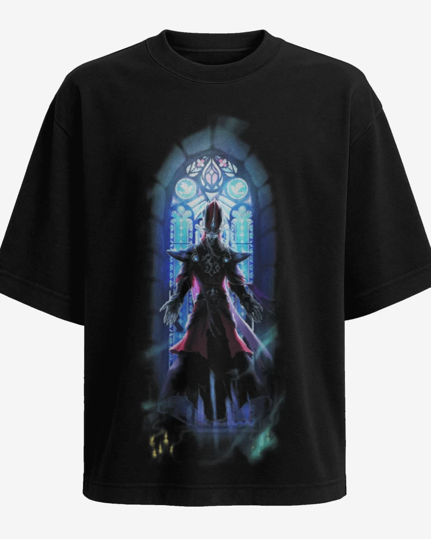 Polera Oversize Negro de Karthus