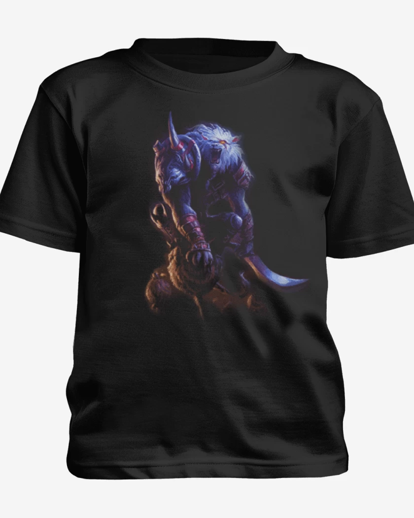 Polera de niño Negro de Rengar