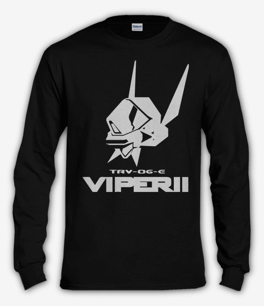 Polera manga larga Negro de Viper II