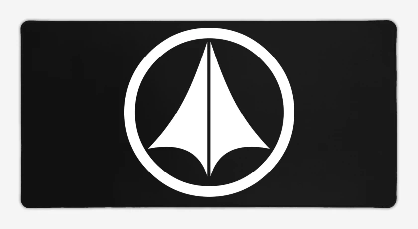 Mouse pad Gamer Negro de Logo robo