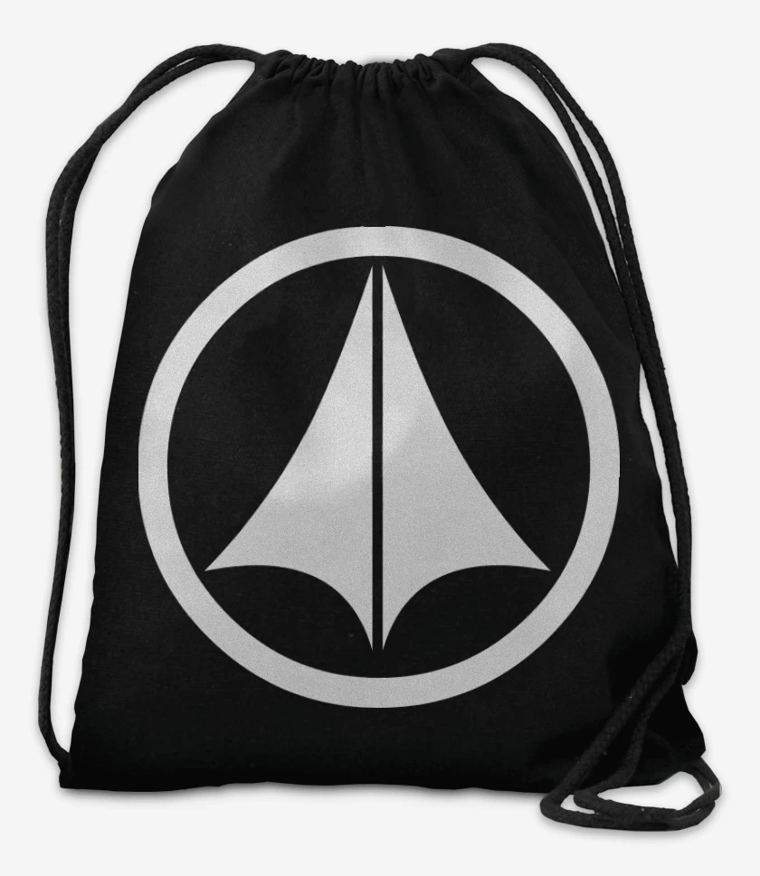Mochila Negro de Logo robo