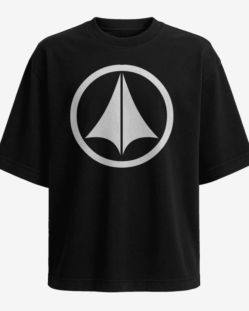 Polera Oversize Logo robo