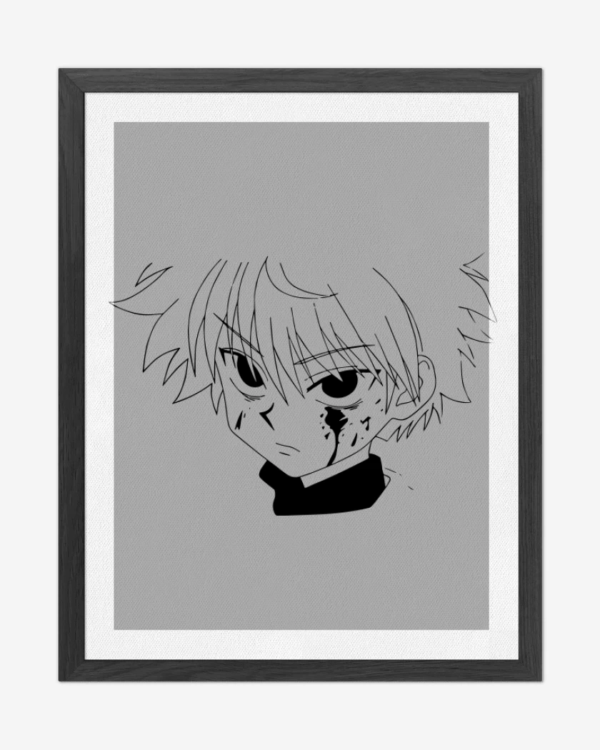 Cuadro decorativo Gris Melange de Killua