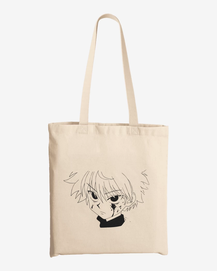 Totebag Blanco de Killua
