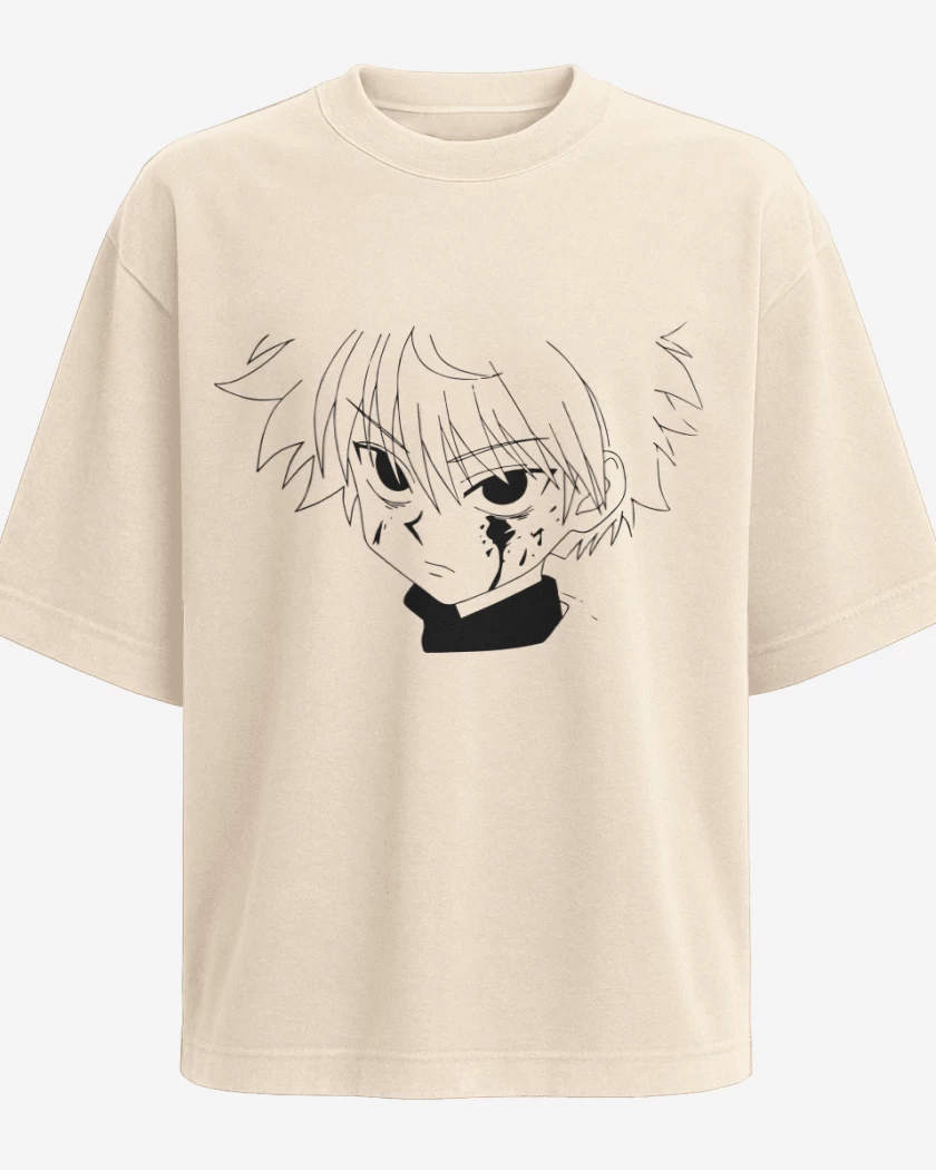 Polera Oversize Beige de Killua