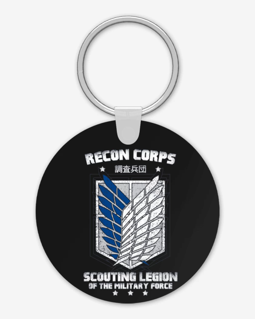 Llavero Negro de Scouting Legion