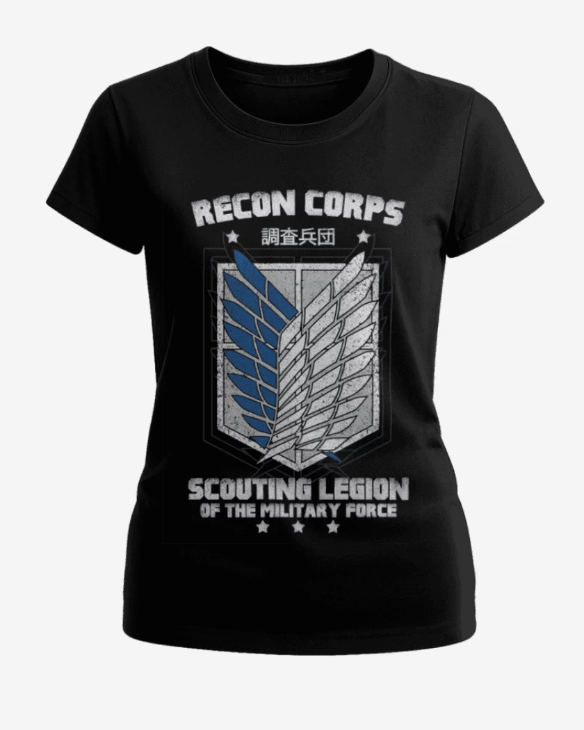Polera de Mujer Negro de Scouting Legion