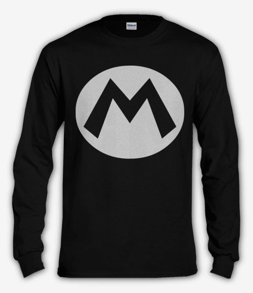 Polera manga larga Negro de M