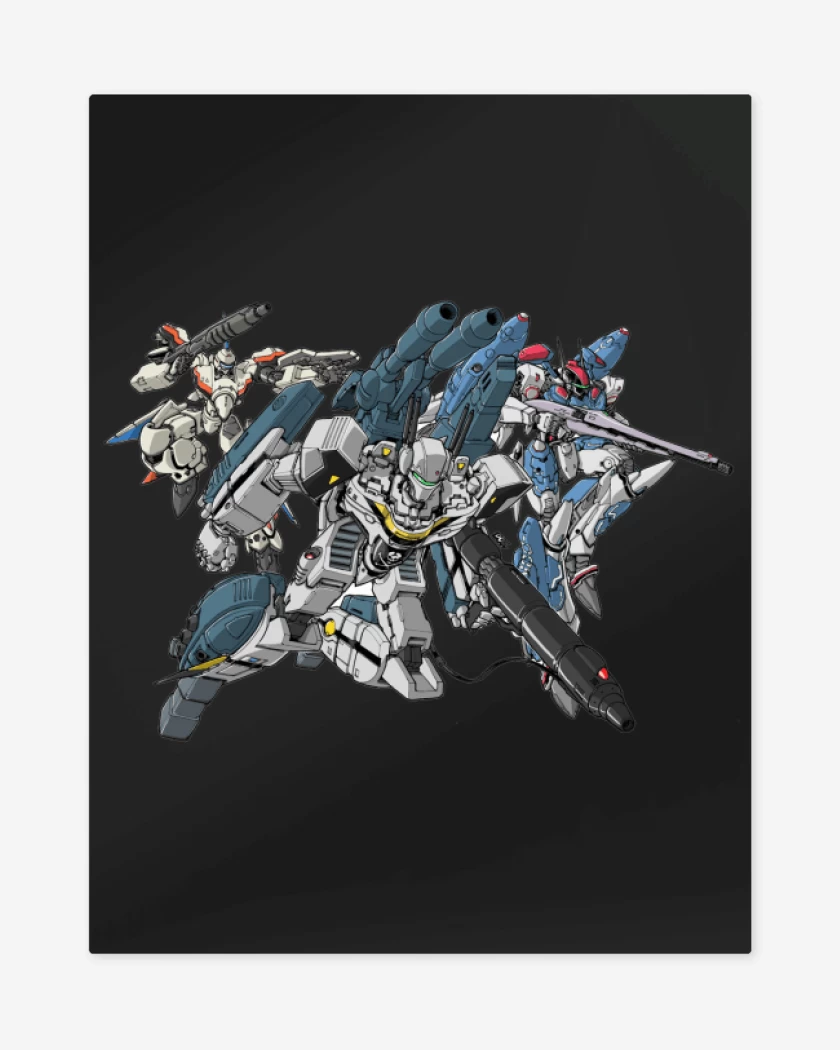Print metalico Negro de Mechas