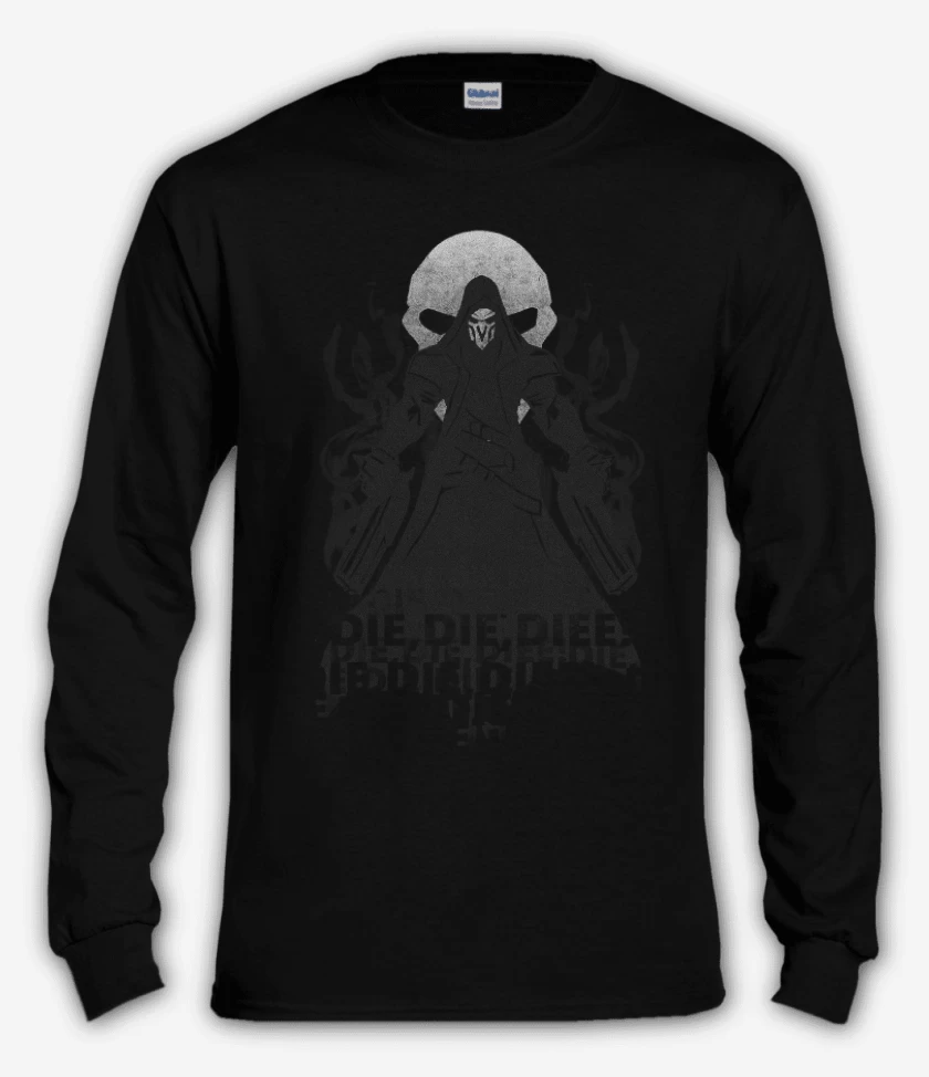 Polera manga larga Reaper Die die die die