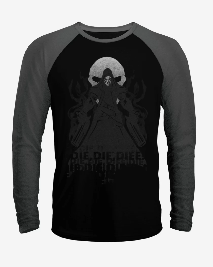 Polera Raglan Reaper Die die die die