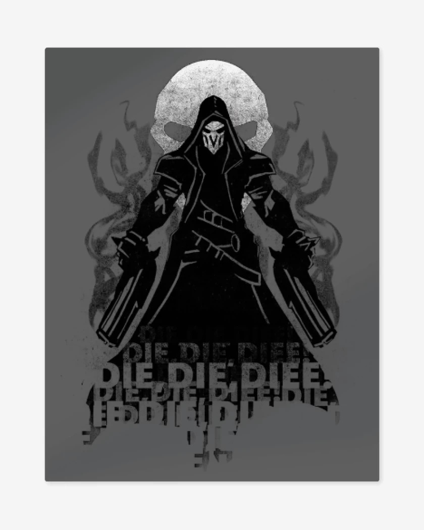 Print metalico Reaper Die die die die
