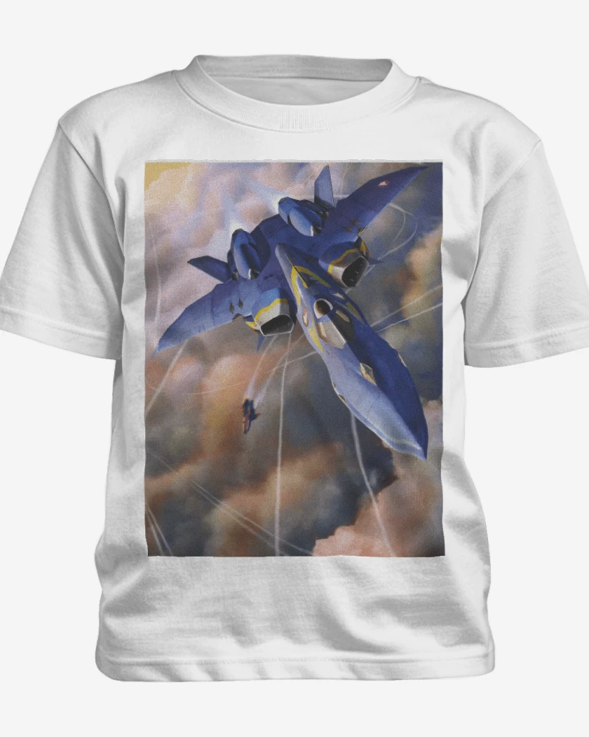 Polera de niño Blanco de Robo nave