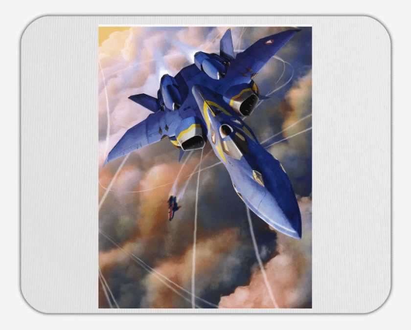 Mousepad Blanco de Robo nave