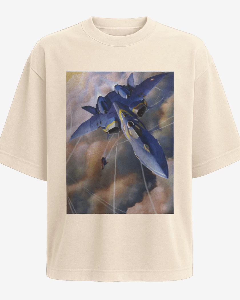 Polera Oversize Robo nave