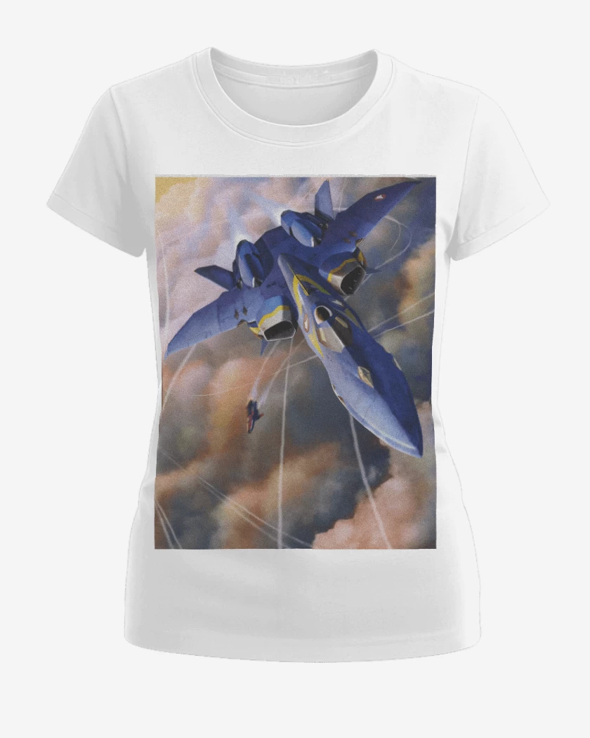 Polera de Mujer Blanco de Robo nave