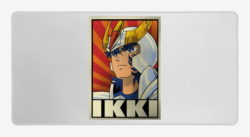 Mouse pad Gamer Blanco de Ikki