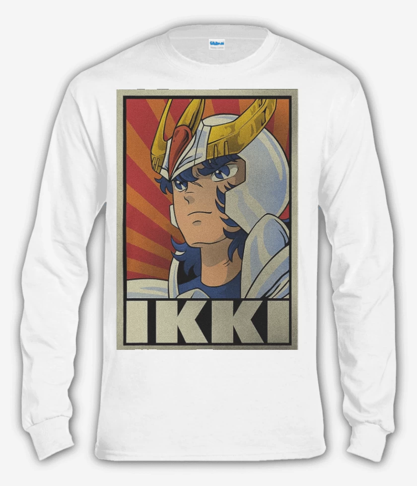 Polera manga larga Blanco de Ikki