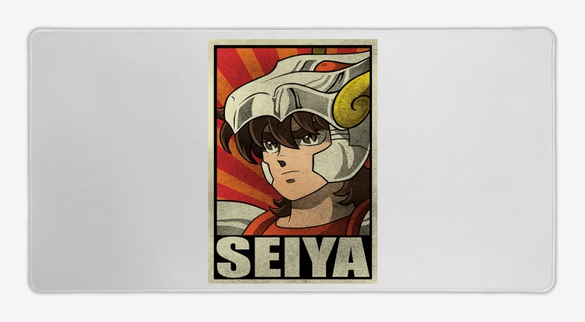 Mouse pad Gamer Blanco de Seiya