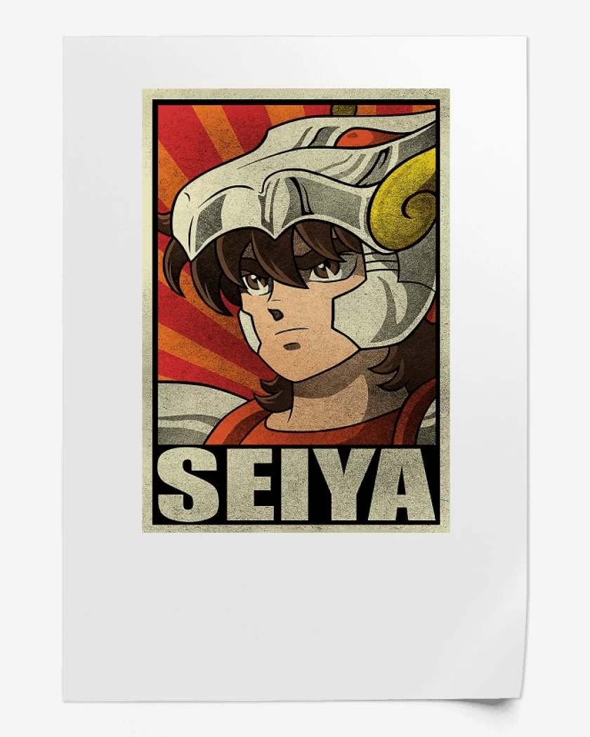Print Blanco de Seiya