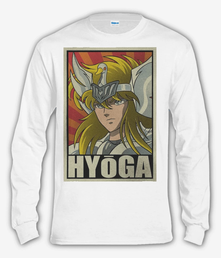Polera manga larga Blanco de Hyoga 2