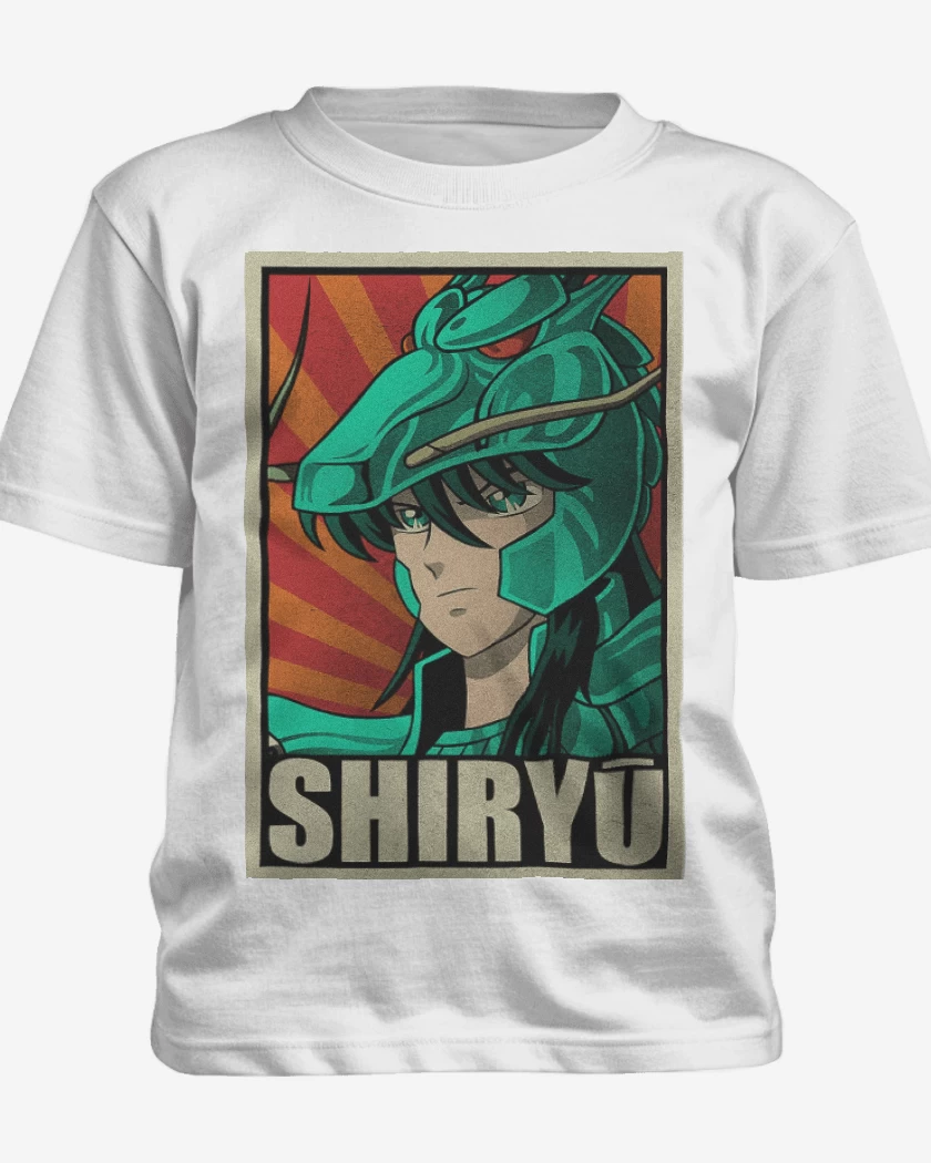Polera de niño Blanco de Shiryu